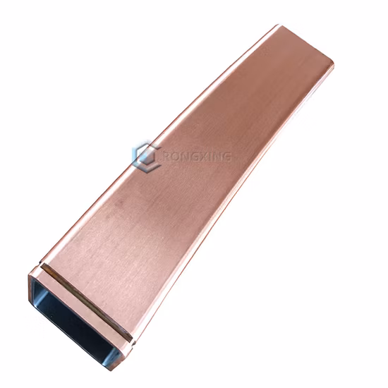 130X130mm Cuivre Moule Tube Cristalliseur Cuivre Moule Tube pour Machine de Coulée Continue